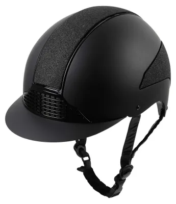 Produktbild von Waldhausen Reithelm Swing H24 black matt, Größe:55-57 cm