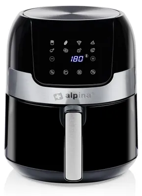 Immagine prodotto di Friggitrice ad aria - 3,5 litri - 1400 W - Temperatura regolabile da 80 a 200 °C - Timer da 60 minuti
