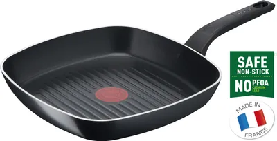 Produktbild von Tefal B55540 Easy Cook Clean Grillpfanne 26 x 26 cm Antihaftversiegelung sicher (31,98)