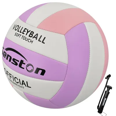 Immagine prodotto di Elzusha - Set da spiaggia per pallavolo, impermeabile, con pompa