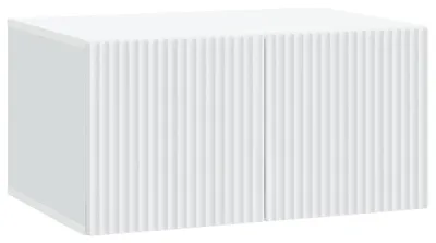 Produktbild von vidaXL Wandmontierter TV-Schrank Weiß 59,5 x 41 x 30 cm Holzwerkstoff