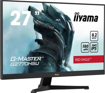 Produktbild von 27" Fast IPS Gaming, G-Master Red Eagle, FreeSync Premium, 1920x1080@180Hz, 300cd/m², 1100:1, HDMI, DisplayPort, 0,2ms (MPRT), Speakers, USB (4x 3.2), Black Tuner, Eyesafe 2.0, Height Adj. Stand