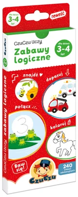 Productafbeelding van CzuCzu Puzzelboek voor kinderen van 3-4 jaar, ZA4234