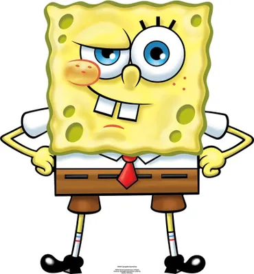 Obrázek produktu pro Spongebob - Square Pants - kartonový stojan - 85x77 cm
