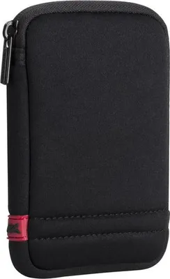 Image de RivaCase Rivacase 5101 Mallette Jersey Noir, Rouge