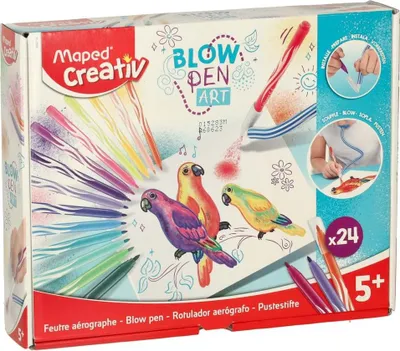 Obrázok produktu pre Maped Creativ fúkacie pero BLOW PEN "Art", 32 kusov