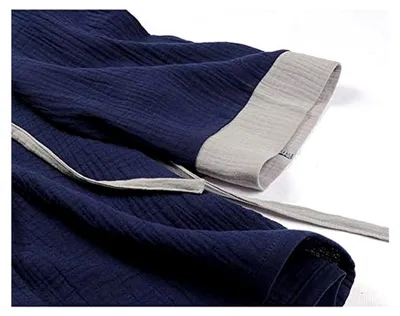 Produktbild von Japanischer Kimono aus Baumwolle für Herren in Übergröße