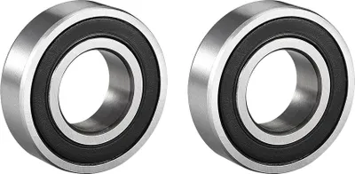 Produktbild von 2 Stück 6003-2RS Kugellager Rillenkugellager Doppelt Abgedichtet Lager Z1 Hartstahl 17mmx35mmx10mm