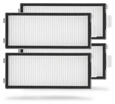 4 Ersatzfilter für Roborock Qrevo Master, Slim, Saros Z70