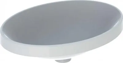 Produktbild von Geberit Geberit Einbauwaschtisch VariForm oval 550x400mm o HL o ÜL we KT
