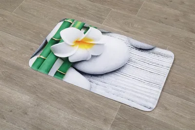 Produktbild von Badteppich Honolulu - Duschvorleger, 100 % Polyester, Mehrfarbig
