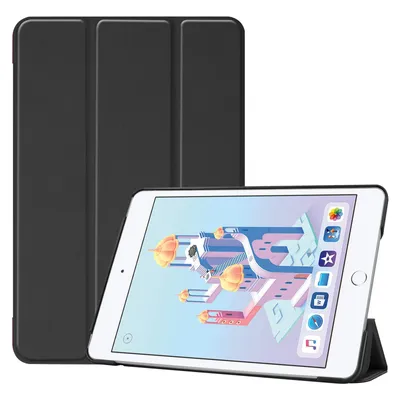 Produktbild von Hülle für Apple iPad Mini 5 7.9 Zoll Smart Cover Etui mit Standfunktion und Auto Sleep/Wake Funktion Schwarz