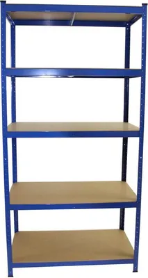 Produktbild von Steckregal Werkstattregal Kellerregal 200x120x60 Schwerlastregal blau 875kg