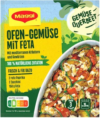 Image de Maggi Fix Légumes Querbeet pour Légumes au four avec feta paquet 27g