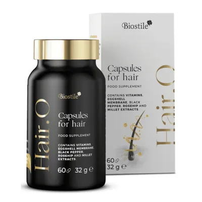 Immagine prodotto di Biostile Hair.O Capsule – Contro la caduta dei capelli e per una crescita sana (60 capsule)
