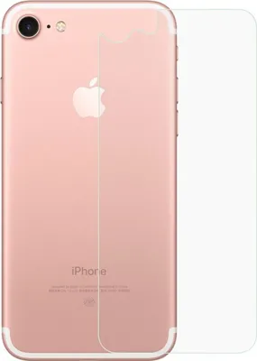 Produktbild von Apple iPhone 7 / 8 Panzer Schutz Glas Rückseite Back Hinten Schutzglas Echtglas Transparent