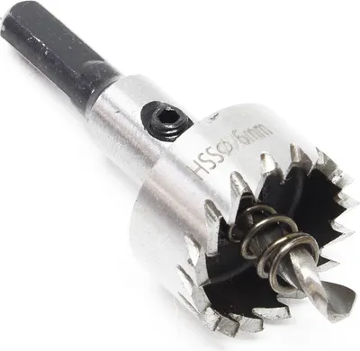 Obrázok produktu pre Vrták Wiltec Ø 26 mm, píla na diery z ocele HSS 6542, korunkový vrták na diery s pilotným vrtákom a kľúčom
