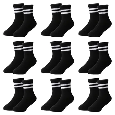 Produktbild von 9 Paar Kindersocken, Uni, Tennissocken