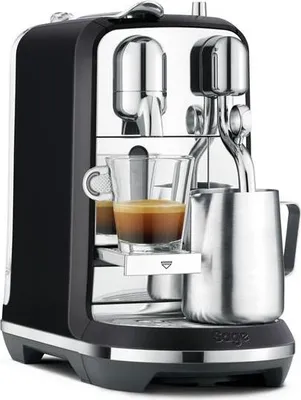 Image de Nespresso Creatista Plus Truffe Noire Machine à Café Nespresso Avec Buse Vapeur Automatique - Sage