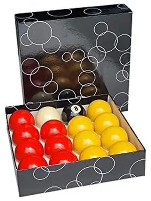 Productafbeelding van Set van 16 Engelse Biljartballen 57,2 mm
