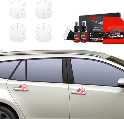 Obrázek produktu pro ochranná fólie 4v1 Grizz Protector pro prohlubně klik dveří - Toyota Corolla kombi Facelift (2022-2025)