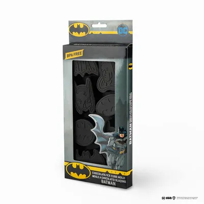 Produktbild von Cinereplicas DC Comics Eiswürfelform Schokoladenform Batman Silikon