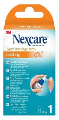 Produktbild von Nexcare™ Liquid Bandage Spray, 18 ml | 1 Stück