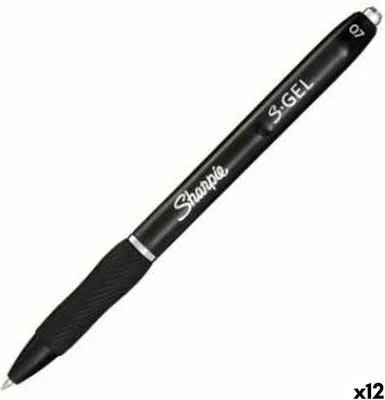 Obrázok produktu pre Sharpie Gelschreiber S-Gel 0,7mm Schwarz 12 Stück Faltschachtel