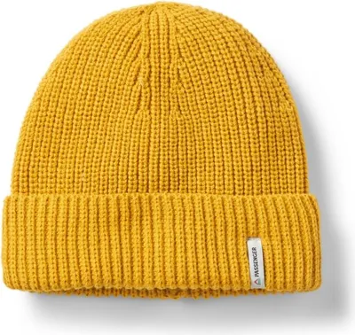 Produktbild von PASSENGER Mütze Compass Recycled mustard yellow