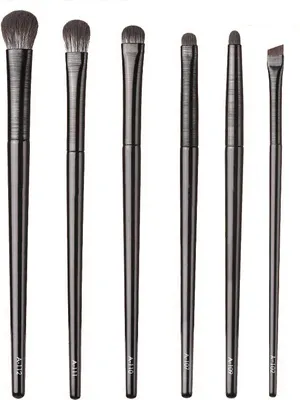 Produktbild von 6 Stück Lidschatten Pinselset Pinselset Makeup Lidschatten Pinsel Augenpinsel Lidschattenpinsel Augenpinsel Set Pinselset Makeup Professionelles Foundation Von Lidschatten Puder Highlighter Concealer