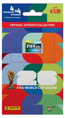 Produktbild von FIFA World Cup 2026 Sticker Collection Mini Multipack Deutsche Version