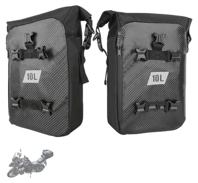 Produktbild von Wasserdichte Motorrad-Satteltaschen für Werkzeug und Gepäck