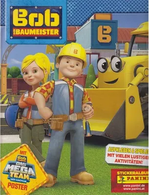 Zdjęcie produktu dla Panini - Bob Budowniczy - Naklejki kolekcjonerskie - 1 album
