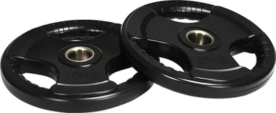 Produktbild von SPORTNOW 2er-Set Olympiascheiben 2 x 15 KG Gewichtsscheiben für Gewichtheben