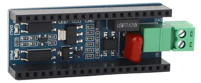 Image de Module d'extension DALI2 pour les cartes de la série ESP32-Pico, permettant de contrôler de manière personnalisée plusieurs groupes d'éclairage