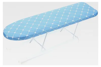 Produktbild von Tischbügelbrett für Zuhause mit verstärktem Untergestell und kompaktem Design für schnelles Bügeln von Ärmeln und Hemden