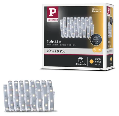 Produktbild von Paulmann MaxLED 250 LED Strip Warmweiß Erweiterung