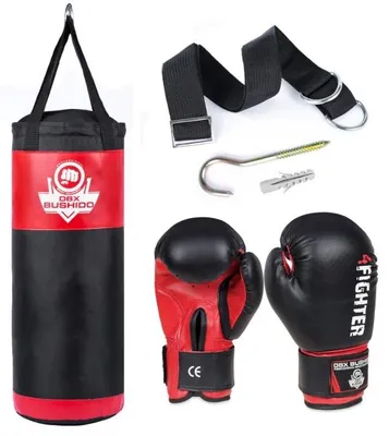 Produktbild von DBX BUSHIDO DBX Kids 60.2, rote Boxausrüstung für das Training
