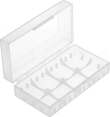 Produktbild von Universal 4er Akkuschutzbox für CR123A Akku, CR 16340 oder 2 CR 18650 Akku, Batterien