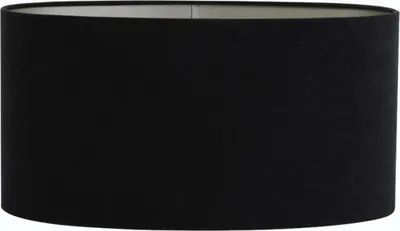 Produktbild von Light & Living - Lampenschirm VELOURS - 58x24x27cm - Schwarz