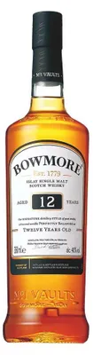Image de Bowmore 12 ans Islay Single Malt Scotch Whisky en coffret cadeau | 40 % vol | 0,7 l