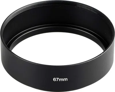 Produktbild von ayex Aluminium-Gegenlichtblende flach 67mm Lens Hood