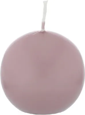 Produktbild von Kugelkerzen Antique Pink, Ø 100 mm, 4 Stück, dt. Kerzen in RAL Kerzenqualität, Kein rußen und tropfen