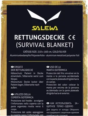 Immagine prodotto di SALEWA RESCUE BLANKET, Colore:oro/argento, Taglia:UNI