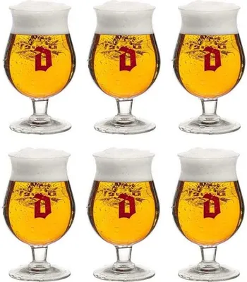 Produktbild von Duvel Biergläser 330 ml - 6 Stück