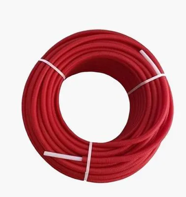 Produktbild von Mehrschichtverbundrohr Aluverbundrohr 32x3 mm isoliert rot - DVGW - 25 Meter