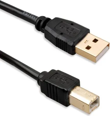 Image de Vultech US21302 câble USB 1,8 m USB 2.0 USB A USB B Noir