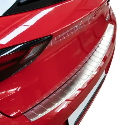 Für Opel Astra K Schrägheck ab 2015- Ladekantenschutz MATT MIT ABKANTUNG in der Farbe von Recambo e.K.