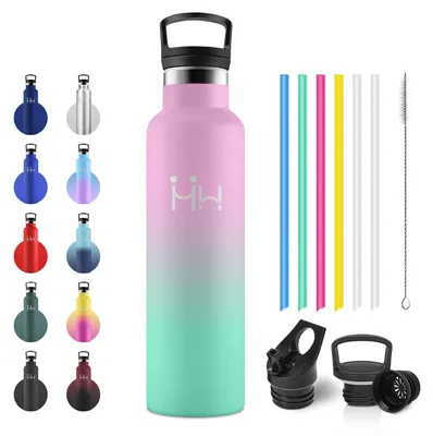 Image de Bouteille de sport de 750 ml, adaptée aux boissons gazeuses, étanche