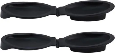 Imagen del producto de Pinza de silicona negra para abrir mariscos de manera eficiente